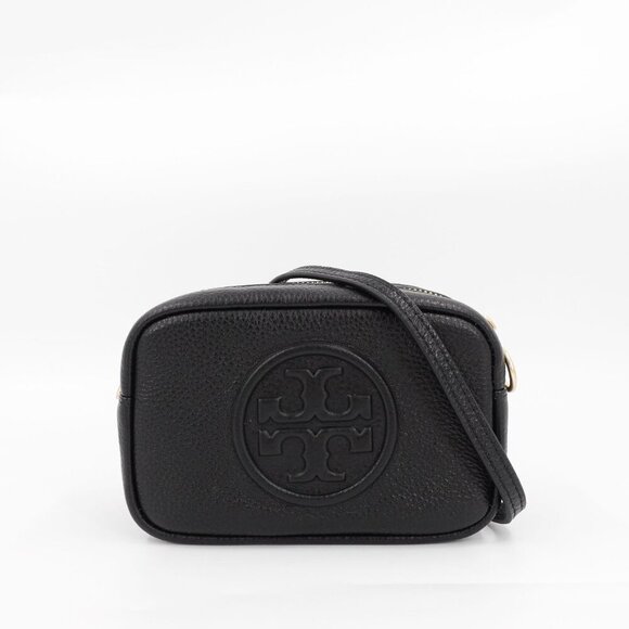 Tory Burch Perry Bombé Mini Bag Black OS - Picture 2 of 16